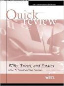 Pennell, Jeffrey, Newman, Alan - Quick Review of Wills, Trusts, and Estates (Quick Review Series) - 9780314286857 - V9780314286857