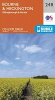 Ordnance Survey - Bourne and Heckington (OS Explorer Map) - 9780319244418 - V9780319244418