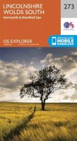 Ordnance Survey - Lincolnshire Wolds South (OS Explorer Map) - 9780319244708 - V9780319244708