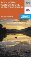 Ordnance Survey - Loch Monar, Glen Cannich and Glen Strathfarrar (OS Explorer Map) - 9780319246627 - V9780319246627