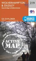 Ordnance Survey - Wolverhampton and Dudley, Stourbridge and Kidderminster (OS Explorer Active Map) - 9780319470916 - V9780319470916