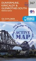 Ordnance Survey - Dunfermline, Kirkcaldy and Glenrothes South (OS Explorer Active Map) - 9780319472354 - V9780319472354