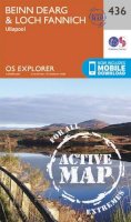 Ordnance Survey - Beinn Dearg and Loch Fannich (OS Explorer Active Map) - 9780319472880 - V9780319472880