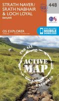 Ordnance Survey - Strath Naver / Strath Nabhair and Loch Loyal (OS Explorer Active Map) - 9780319473009 - V9780319473009