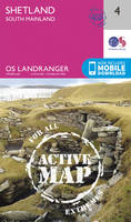 Ordnance Survey - Shetland - South Mainland (OS Landranger Active Map) - 9780319473276 - V9780319473276