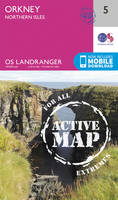 Ordnance Survey - Orkney - Northern Isles (OS Landranger Active Map) - 9780319473283 - V9780319473283