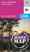 Ordnance Survey - Loch Assynt, Lochinver & Kylesku (OS Landranger Active Map) - 9780319473382 - V9780319473382