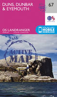 Ordnance Survey - Duns, Dunbar & Eyemouth (OS Landranger Active Map) - 9780319473900 - V9780319473900