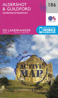 Ordnance Survey - Aldershot & Guildford, Camberley & Haslemere (OS Landranger Active Map) - 9780319475096 - V9780319475096