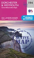 Ordnance Survey - Dorchester & Weymouth, Cerne Abbas & Bere Regis (OS Landranger Active Map) - 9780319475171 - V9780319475171