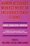 Paul Evans (Ed.) - Human Resource Managment in Internationa - 9780333515013 - V9780333515013