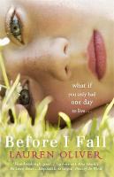 Lauren Oliver - Before I Fall: The official film tie-in that will take your breath away - 9780340980903 - V9780340980903
