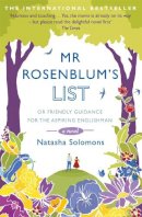 Natasha Solomons - Mr Rosenblum´s List: or Friendly Guidance for the Aspiring Englishman - 9780340995662 - V9780340995662