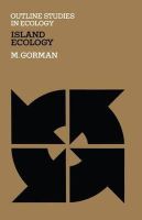 Martyn Gorman - Island Ecology (Outline Studies in Ecology) - 9780412155406 - V9780412155406