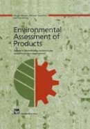 H. Wenzel - Environmental Assessment of Products: Volume 1 Methodology, Tools and Case Studies in Product Development (Environmental Assessment of Products Methodology) - 9780412808005 - V9780412808005