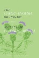 Colin Mark - The Gaelic-English Dictionary - 9780415297615 - V9780415297615