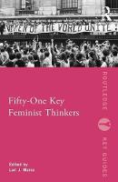 Lori Marso - Fifty-One Key Feminist Thinkers - 9780415681353 - V9780415681353