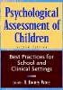 Vance - Psychological Assessment of Children - 9780471193012 - V9780471193012