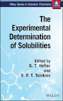 Hefter - The Experimental Determination of Solubilities - 9780471497080 - V9780471497080