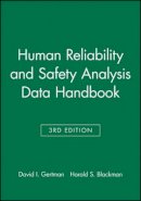 David I. Gertman - Human Reliability and Safety Analysis Data Handbook - 9780471591108 - V9780471591108