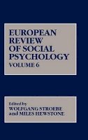 Wolfgang Stroebe - European Review of Social Psychology - 9780471957072 - V9780471957072