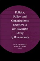 . Ed(S): Krause, George A.; Meier, Kenneth J. - Politics, Policy, and Organizations - 9780472031146 - V9780472031146