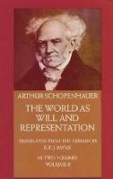 Arthur Schopenhauer - The World as Will and Representation - 9780486217628 - V9780486217628