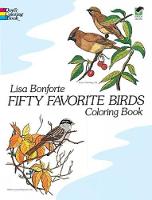 Lisa Bonforte - Fifty Favourite Birds Colouring Book - 9780486242613 - V9780486242613