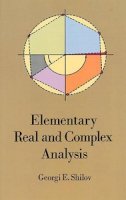 Georgi E. Shilov - Elementary Real and Complex Analysis - 9780486689227 - V9780486689227