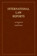 Edited By Elihu Laut - International Law Reports: Volume 138 - 9780521114219 - V9780521114219
