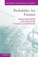 Ekkehard Kopp - Probability for Finance - 9780521175579 - V9780521175579