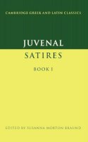 Juvenal - Juvenal: Satires Book I - 9780521356671 - V9780521356671