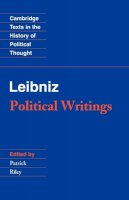 (Edited By Patrick Riley) - Leibniz: Political Writings - 9780521358996 - KSG0034131