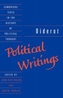 Denis Diderot - Diderot: Political Writings - 9780521369114 - V9780521369114