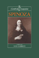 (Edited By Don Garrett) - Cambridge Companions to Philosophy: The Cambridge Companion to Spinoza - 9780521398657 - KSG0032783