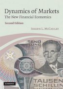 Joseph L. Mccauley - Dynamics of Markets: The New Financial Economics - 9780521429627 - V9780521429627