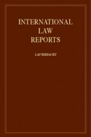 Edited By E. Lauterp - International Law Reports - 9780521463812 - V9780521463812