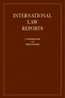 E. Lauterpacht (Ed.) - International Law Reports - 9780521474597 - V9780521474597