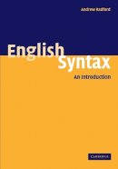 Andrew Radford - English Syntax: An Introduction - 9780521542753 - V9780521542753