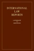 Edited By E. Lauterp - International Law Reports - 9780521551991 - V9780521551991