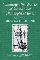 Jill Kraye - Cambridge Translations of Renaissance Philosophical Texts - 9780521587570 - KSG0032778