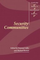 Emanual Adler - Security Communities - 9780521639538 - V9780521639538