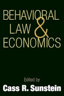 Cass R. Sunstein - Behavioral Law and Economics - 9780521667432 - V9780521667432
