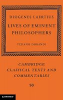 Tiziano Dorandi - Diogenes Laertius: Lives of Eminent Philosophers - 9780521886819 - V9780521886819