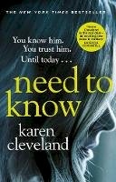 Karen Cleveland - Need To Know - 9780552175937 - 9780552175937