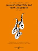 Paul Harris - Concert Repertoire For Alto Saxophone - 9780571519040 - V9780571519040