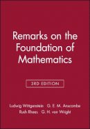 Ludwig Wittgenstein - Remarks on the Foundations of Mathematics - 9780631125051 - V9780631125051