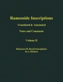 Kenneth A. Kitchen - Ramesside Inscriptions, Ramesses II: Royal Inscriptions - 9780631184355 - V9780631184355