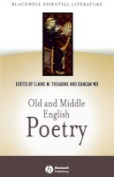 Treharne - Old English and Middle English Poetry - 9780631230748 - V9780631230748