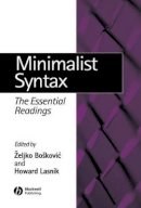 Edited Bo Kovic - Minimalist Syntax - 9780631233046 - V9780631233046